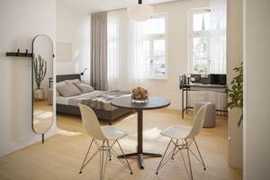 Möbiertes Design-Apartment im sanierten Altbau – direkt im Herzen Stuttgarts – Paulinenstraße 14-16, 70178 Karlshöhe, Stuttgart – Vorschaubild 2