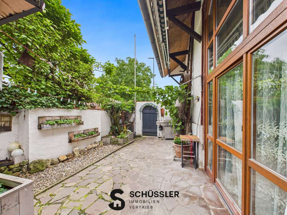 Terrasse / Eingangsbereich