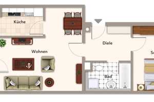Zwischen Dreifaltigkeitsberg und Regen! 
Großzügige 2-Zimmer-Wohnung mit Balkon und herrlicher Ruhe – Regensburg – Vorschaubild 14