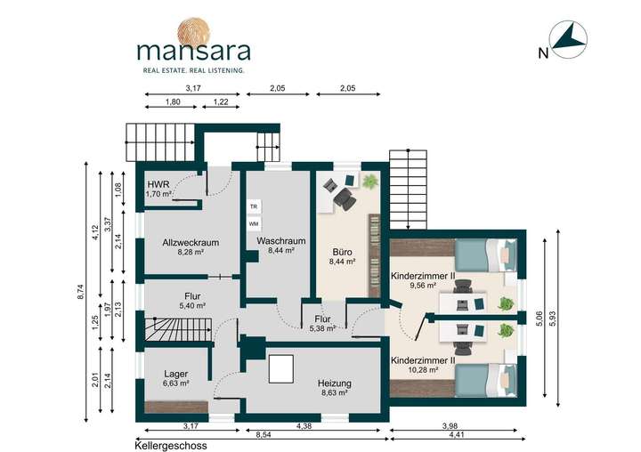 Grundriss Kellergeschoss