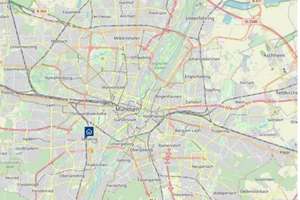 Geschmackvolle Wohnung mit einem Zimmer sowie Balkon und Einbauküche in München – Hansastraße xx, 81373 Land in Sonne, München – Vorschaubild 9