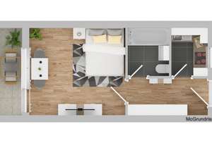 Modern möbliertes Apartment / befristet / Ingolstadt Unterhaunstadt / ab 01.12. frei – Deschinger Straße -, 85055 Oberhaunstadt, Ingolstadt – Vorschaubild 9