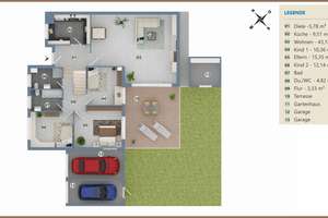 Pulheim: Gepflegter Bungalow mit viel Platz zum Leben und Wohlfühlen – Die vollständige Adresse der Immobilie erhältst du vom Anbieter., 50259 Pulheim – Vorschaubild 27