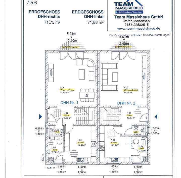 Grundrisse EG_Stadtvilla-Doppe
