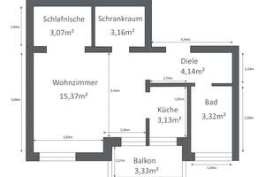 Sorglos investieren: Kernsaniertes 1,5-Zimmer-Apartment / Ferienwohnung in Bad Wörishofen  – Jaudesring 18, 86825 Bad Wörishofen – Vorschaubild 16