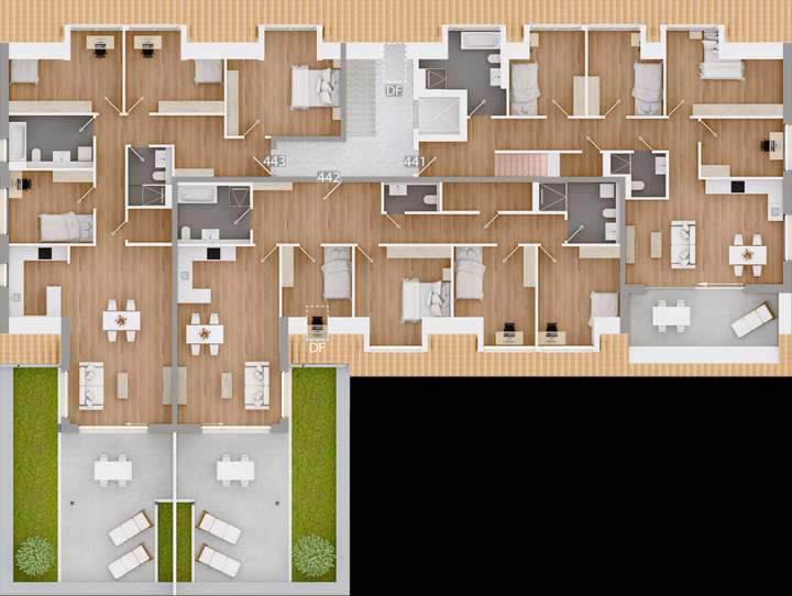 Übersicht Dachgeschoss