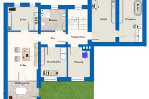 Freistehendes Einfamilienhaus mit Garage in bevorzugter Lage – Hof (Kreis) – Vorschaubild 26