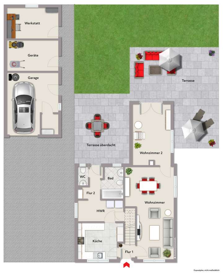 Grundriss Erdgeschoss