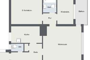 3,5 Zimmer-Erdgeschosswohnung in Dortmund-Wickede! – Gössingstraße 40, 44319 Wickede, Dortmund – Vorschaubild 8