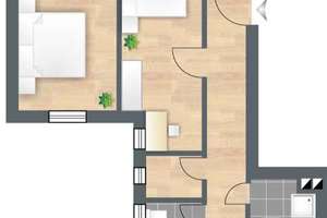 Kurfürstenplatz - Schöne 3-Zi.-Wohnung mit hohen Decken,  Wohnküche & Südbalkon – Die vollständige Adresse der Immobilie erhältst du vom Anbieter., 80796 Neuschwabing, München – Vorschaubild 17
