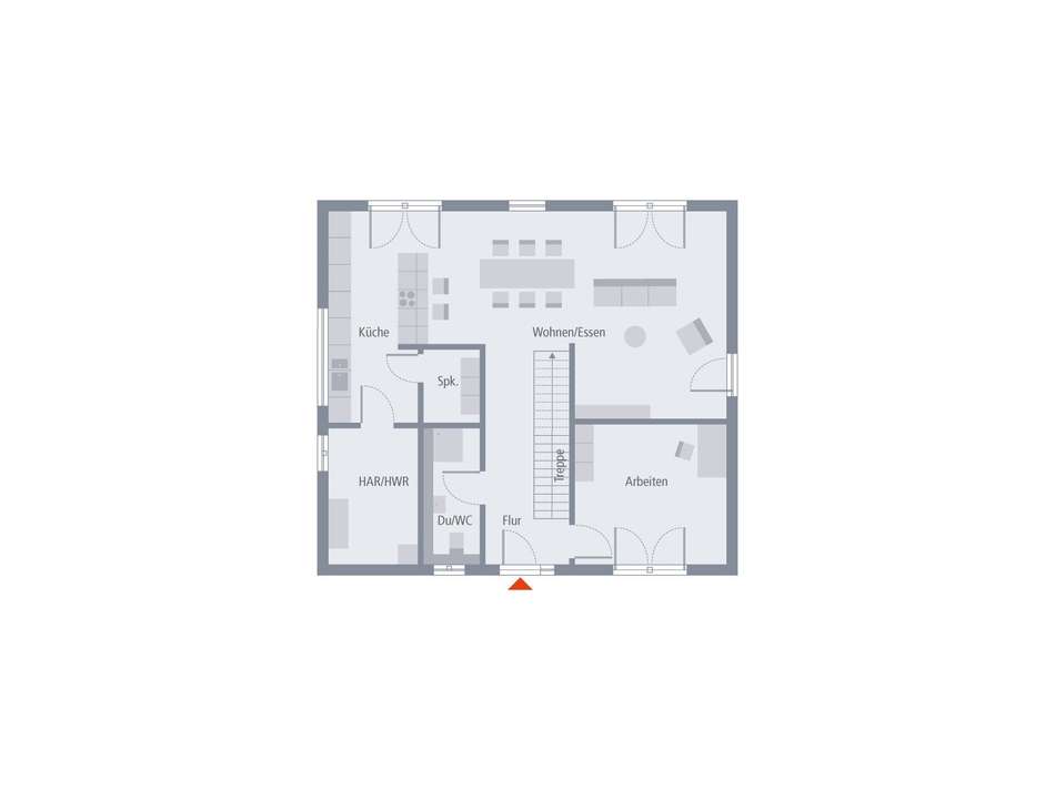 Grundriss Erdgeschoss