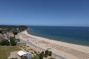 Moderne 2-Zimmer-Ecksuite mit TG-Stellplatz und herrlichem Trave- und Meerblick