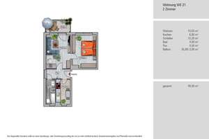 traumhafte Wohlfühloase mit Einbauküche und Südbalkon – Heinrich-Beck-Str. 39, 9112 Kaßberg, Chemnitz – Vorschaubild 2