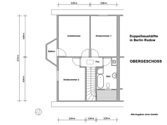 Lichtdurchflutete Doppelhaushäfte - große Räume - Bieterverfahren !! - Bild 28