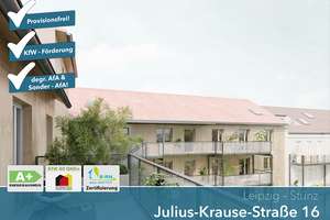 NEUBAU in ruhiger Lage * 2 Zimmer * KFW 40 und QNG * Balkon zum Garten – Julius-Krause-Straße 14, 4318 Sellerhausen-Stünz, Leipzig – Vorschaubild 1