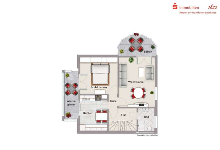 Grundriss Obergeschoss