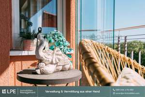 ⓁⓅⒺ Aussicht mit Draufsicht | exklusive Raumhöhe | Ost + Westbalkon | frei | 3ZI | Moosach – München – dachauer str 176, 80992 Alt-Moosach, München – Vorschaubild 3