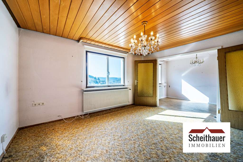 Immobilie in Mosbach - Doppelhaushälfte in attraktiver Aussichtslage mit Blick über die Stadt - Bild 3