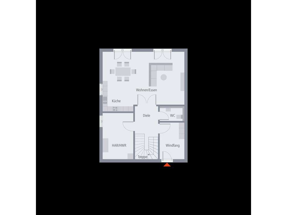 Grundriss Erdgeschoss