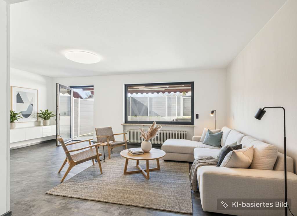 Immobilie in Dittelbrunn - Hier können Sie sofort einziehen - renoviertes Reihenendhaus am Sonnenteller - Bild 2