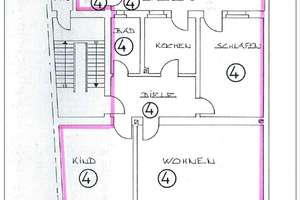 Provisionsfrei! Großzügige, gut geschnittene 3 Zimmer Wohnung (ca. 106 m²) in Düsseldorf-Pempelfort – Prinz-Georg-Straße 53, 40477 Pempelfort, Düsseldorf – Vorschaubild 4
