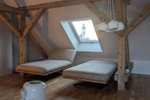 VIDEO Penthouse LOFT  ZENTRAL -  RUHIG -  HELL - AUSSICHT - GARTEN - PARKPLÄTZE – Glückstraße 7, 90763 Südstadt Industriegebiet, Fürth – Vorschaubild 10