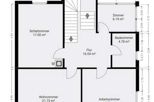 Eindrucksvolles Einfamilienhaus mit großem Grundstück in absoluter ruhiger Lage am Waldrand – 60386 Fechenheim, Frankfurt am Main – Vorschaubild 4