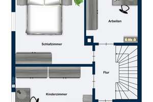 Gepflegtes Reihenendhaus mit PV-Anlage, Garage und ausgebautem Dachgeschoss in gewachsener Wohnlage – Die vollständige Adresse der Immobilie erhältst du vom Anbieter., 73730 Oberesslingen, Esslingen am Neckar – Vorschaubild 25