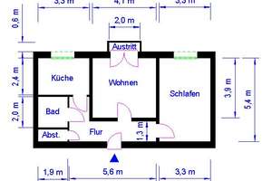 *Selber renovieren und bei der Miete sparen* – Goldschmiedebrücke 15, 39104 Altstadt, Magdeburg – Vorschaubild 3