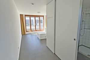 7342 - Teilmöbiliertes 1-Zimmer-Apartment mit Gemeinschaftsküche nähe Günther- – Karlsruhe – Vorschaubild 3