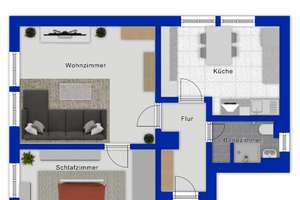 Schöne 2-Zimmer-Wohnung in Innenstadtlage – Die vollständige Adresse der Immobilie erhältst du vom Anbieter., 89073 Mitte, Ulm – Vorschaubild 11