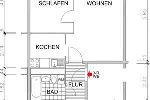 !AUFGEPASST! 3-Raum-Whg. in Hutholz zum Wohlfühlen! – Friedrich-Viertel-Str. 122, 9123 Hutholz, Chemnitz – Vorschaubild 11