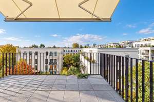 Wohnen über den Dächern – Dreieinhalb-Zimmer-Wohnung mit Terrasse und Balkon – 60326 Gallus, Frankfurt am Main – Vorschaubild 1