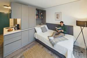 Modernes City-Appartement für Studenten/Pendler – Die vollständige Adresse der Immobilie erhältst du vom Anbieter., 64285 Mitte, Darmstadt – Vorschaubild 2