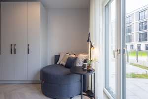 "Summer in the City" | Stylische Erdgeschoss-Wohnung mit eigener Terrasse und Komplettausstattung! – Mindener Straße 102-110, 40227 Oberbilk, Düsseldorf – Vorschaubild 12