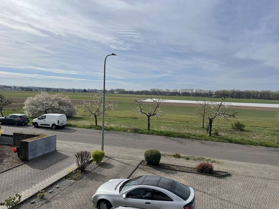 Ausblick vom Balkon