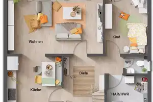 JETZT INS EIGENE ZUHAUSE IM GRÜNEN! SCHÖNES HAUS + GRUNDSTÜCK IN VEHLEFANZ – Bärenklauer Str. 137, 16727 Oberhavel (Kreis) – Vorschaubild 19