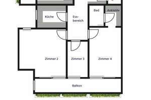 Skyline-Blick inklusive – tolle 4-Zi.-Whg. in bester Lage mit TG-Stellplatz, EBK und zwei Balkonen – Elektrastr. 5, 81925 Parkstadt, München – Vorschaubild 8