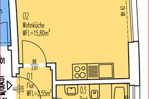 Gemütliche 1,5 -Zimmer-Wohnung ab 01.09. Bezugsfertig – Walzenstraße 12, 47053 Hochfeld, Duisburg – Vorschaubild 7