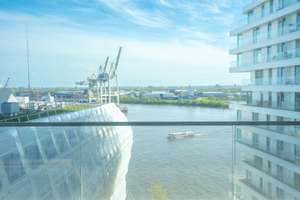 Designwohnung im Marco Polo Tower - mit Blick auf das Wendebecken des Hafens – Am strandkai 3, 20457 HafenCity, Hamburg – Vorschaubild 25