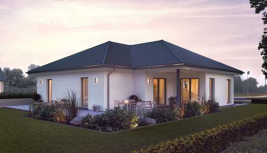 Bild von Projektierter Bungalow mit durchdachtem Grundriss in Mainz-Bretzenheim auf einem Abrissgrundstück. 