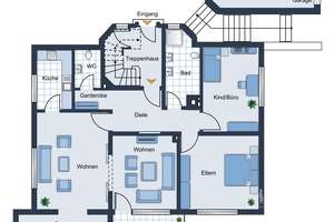 FREIRAUM4 +++ Tolle 4 ZKB- Wohnung mit Balkon in beliebter, zentraler Lage von Siegen – Die vollständige Adresse der Immobilie erhältst du vom Anbieter., 57072 Siegen, Siegen – Vorschaubild 11