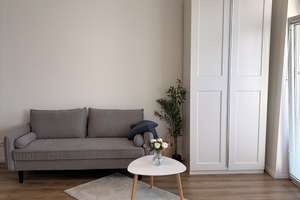 Stilvolle möblierte 1-Zimmer-Wohnung mit Balkon am Ku´damm - Wohnen auf Zeit