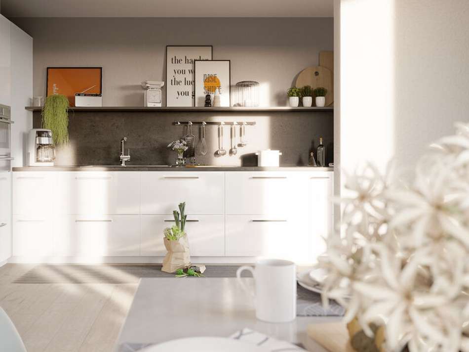 Wohnbeispiel offene Küche