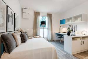 Möbliertes Einzelapartment zum 01.04.2026- Wohnen im CAMPO NOVO Bonn – Quantiusstraße 30-34, 53115 Bonn-Zentrum, Bonn – Vorschaubild 13