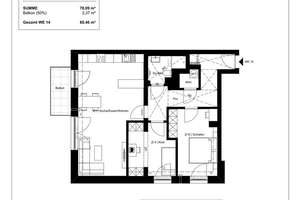 Komfortable 3-Zimmer-Wohnung mit Balkon – ideal für Paare oder Familie – Bonner Straße 540, 50968 Marienburg, Köln – Vorschaubild 7
