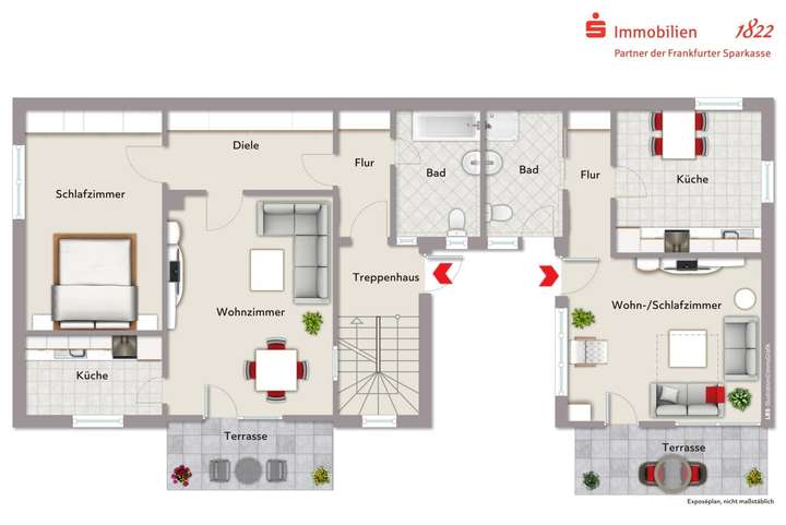 Grundriss 1. Obergeschoss