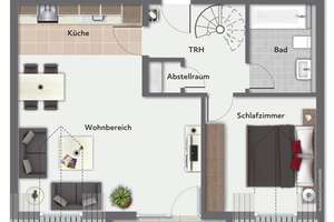 Attraktive 2-Zimmer-Wohnung in Bad Vilbel OT – Die vollständige Adresse der Immobilie erhältst du vom Anbieter., 61118 Bad Vilbel – Vorschaubild 24