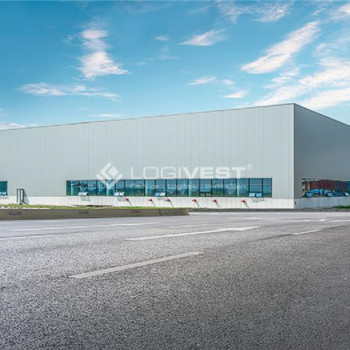 Projektierter Neubau einer Lager- und Logistikhalle