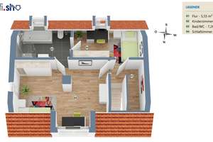Zweifamilienhaus in unmittelbarer Stadtnähe – Die vollständige Adresse der Immobilie erhältst du vom Anbieter., 24943 Achter de Möhl, Flensburg – Vorschaubild 16